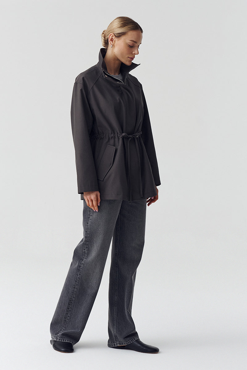 Kurtka Freja - Szary brązowy