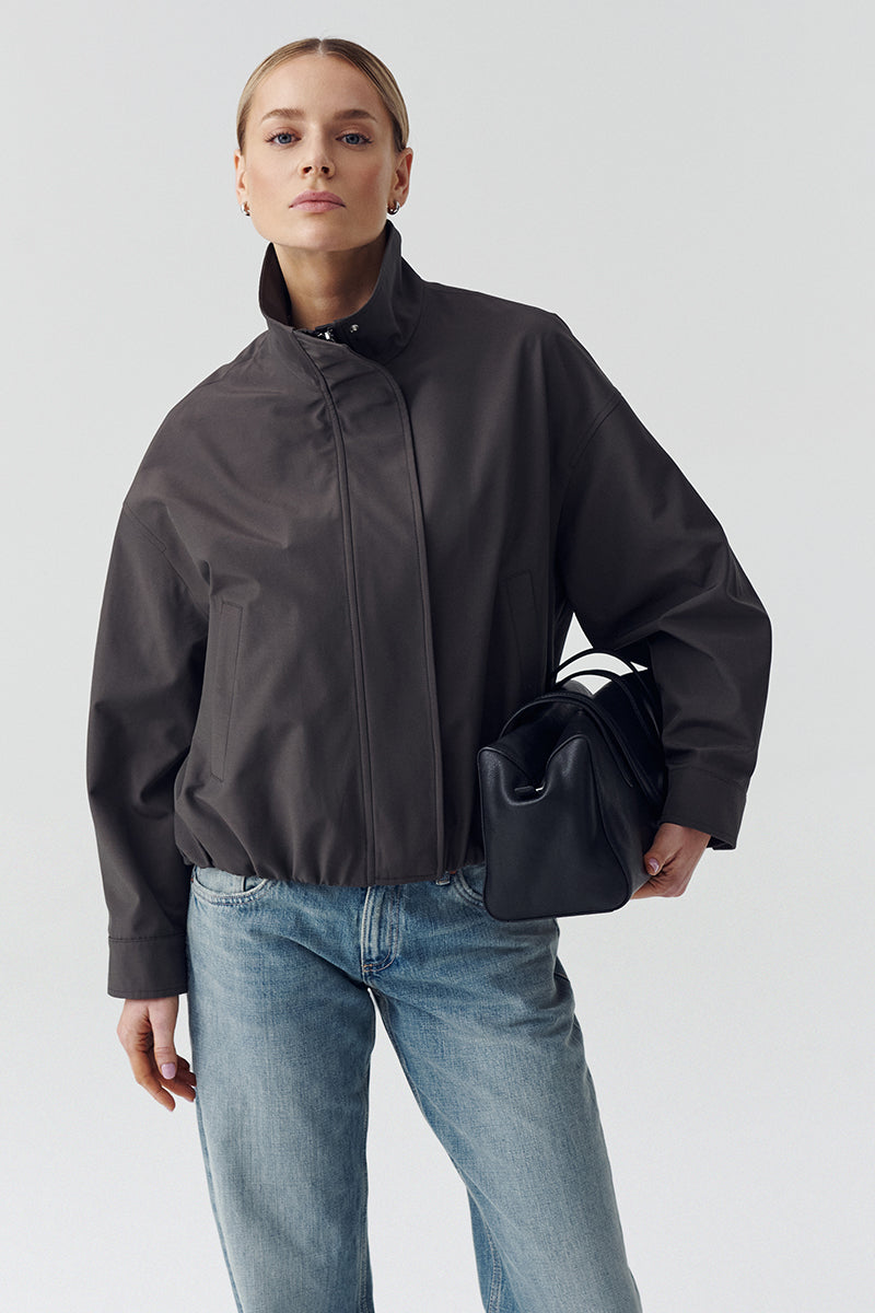 Kurtka Birka - Szary brązowy