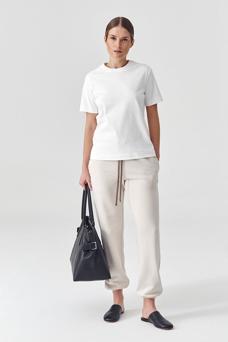 Spodnie Ease Joggery - Ecru