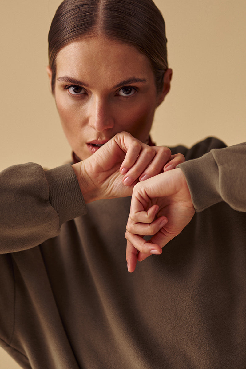 Bluza Lush Lina - Light brown