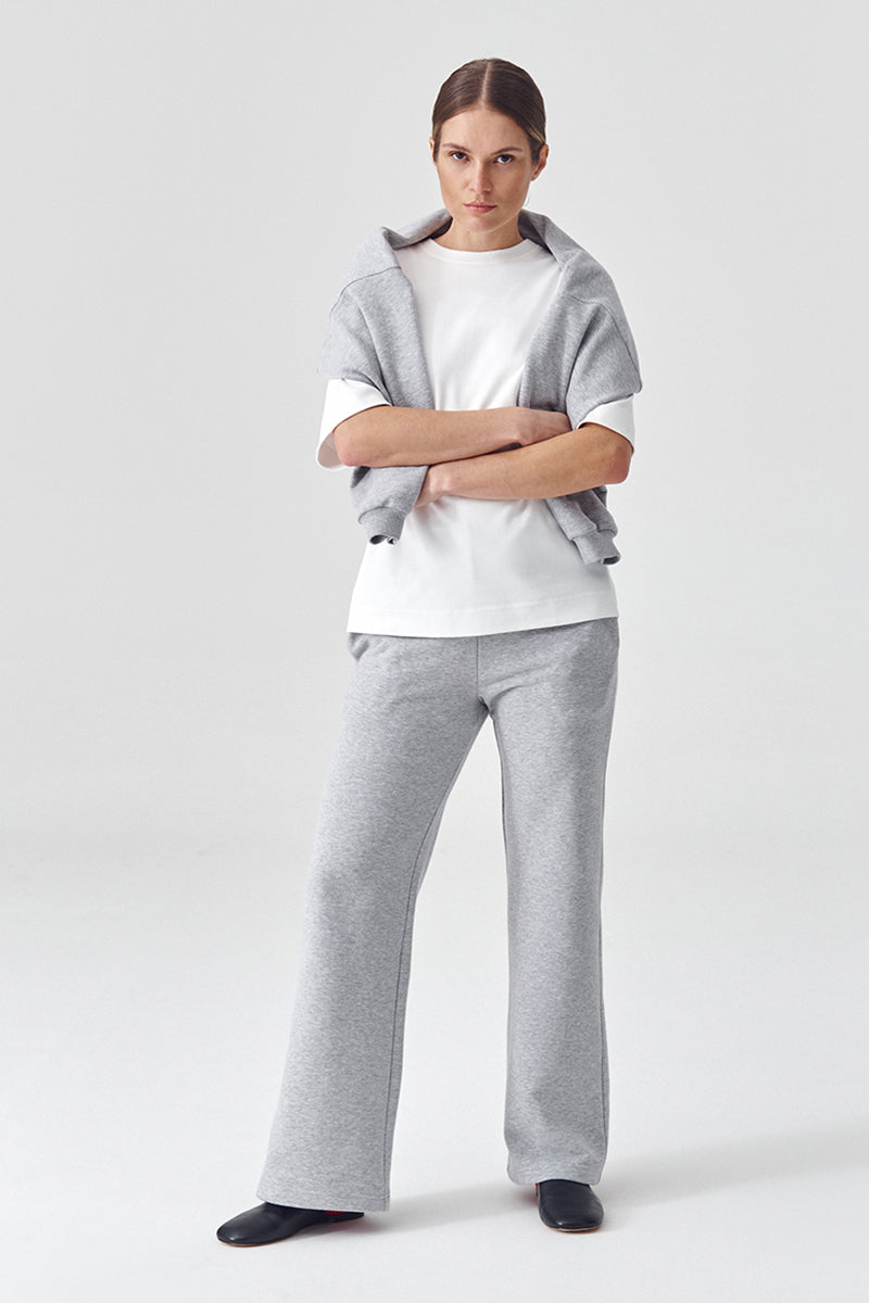 Spodnie Lush Flare - Light gray