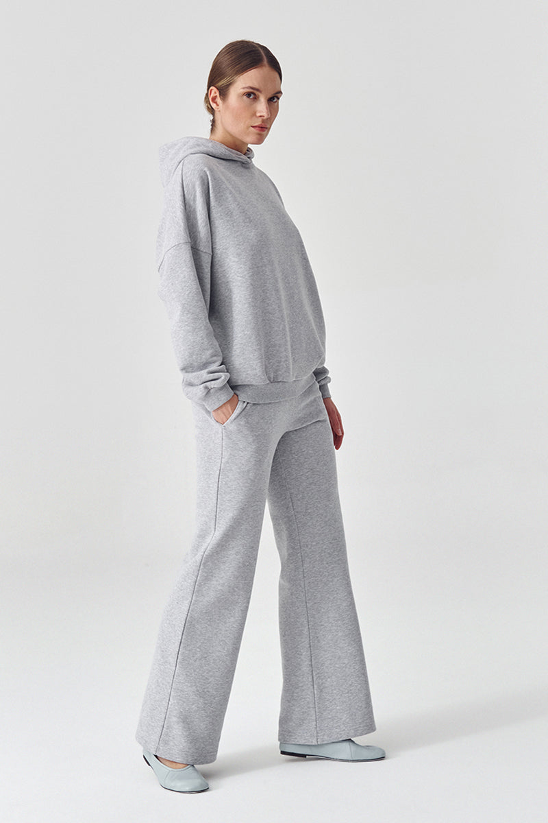 Spodnie Lush Flare - Light gray