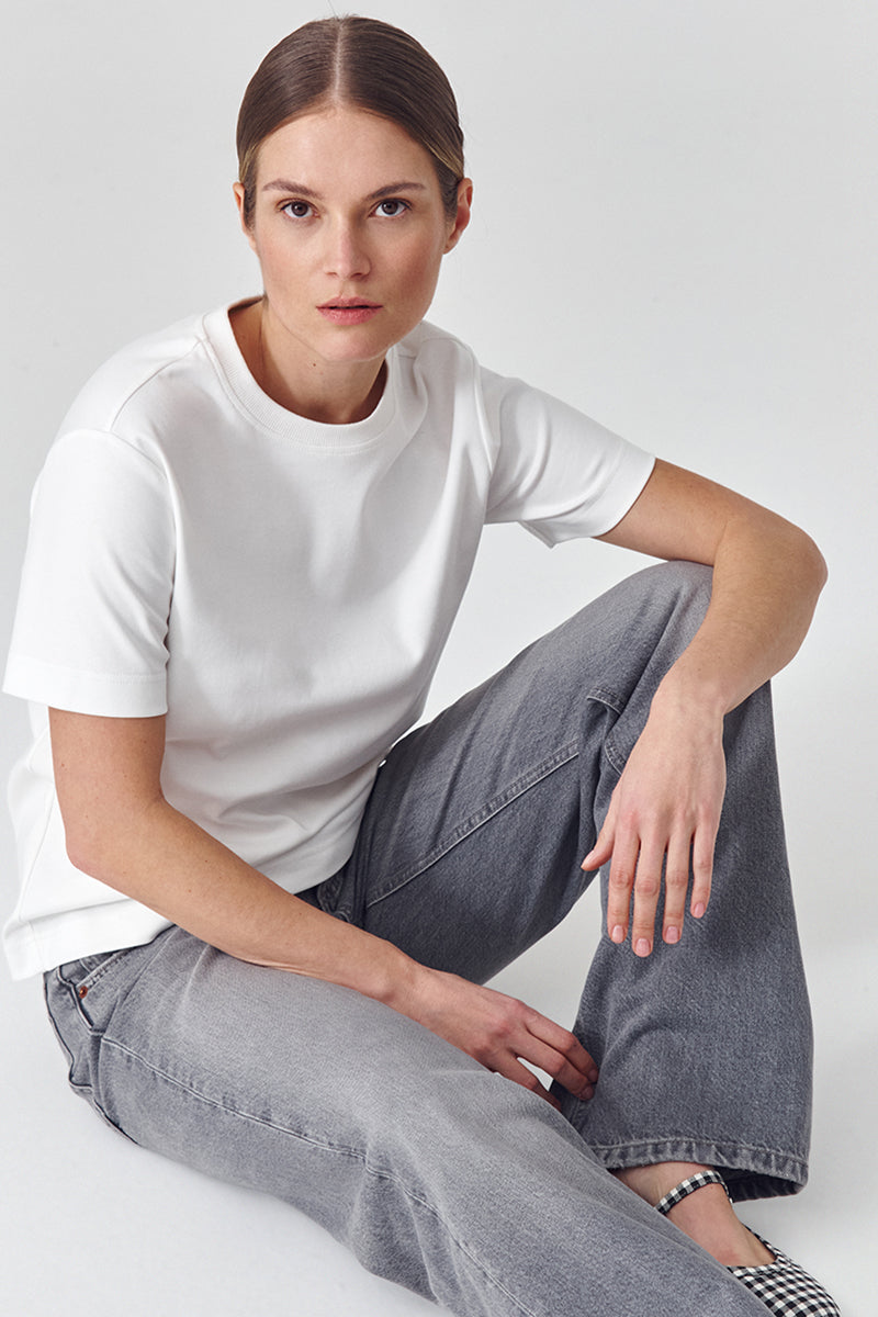 T-shirt First Classic - Off-white