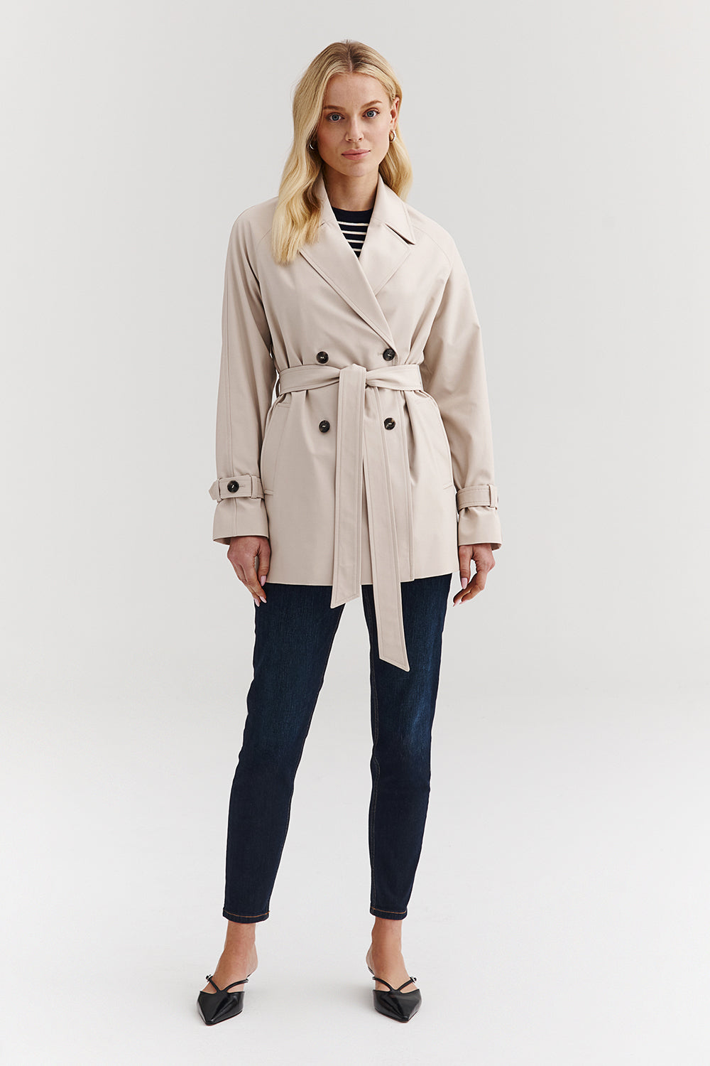 Płaszcz Young - Surowy