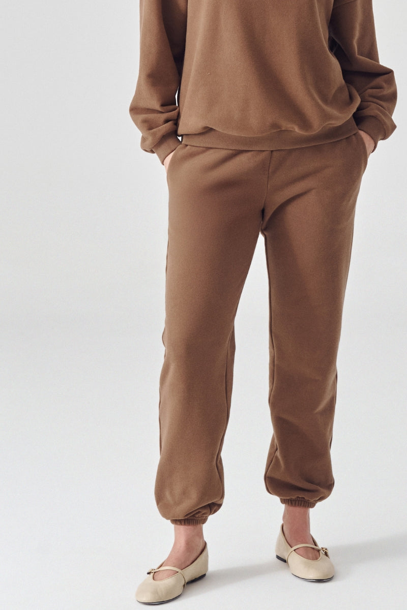 Spodnie Lush Joggery - Light brown