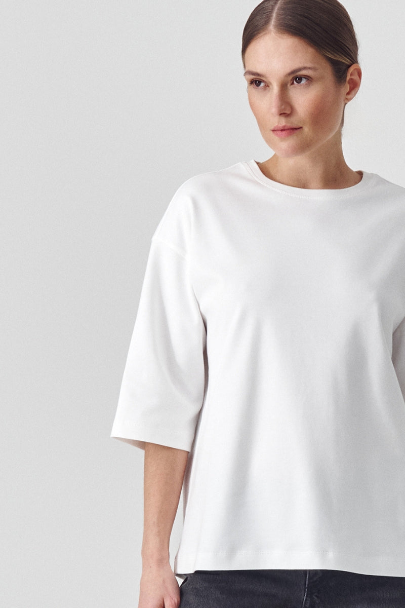 T-shirt First Loose - Off-white