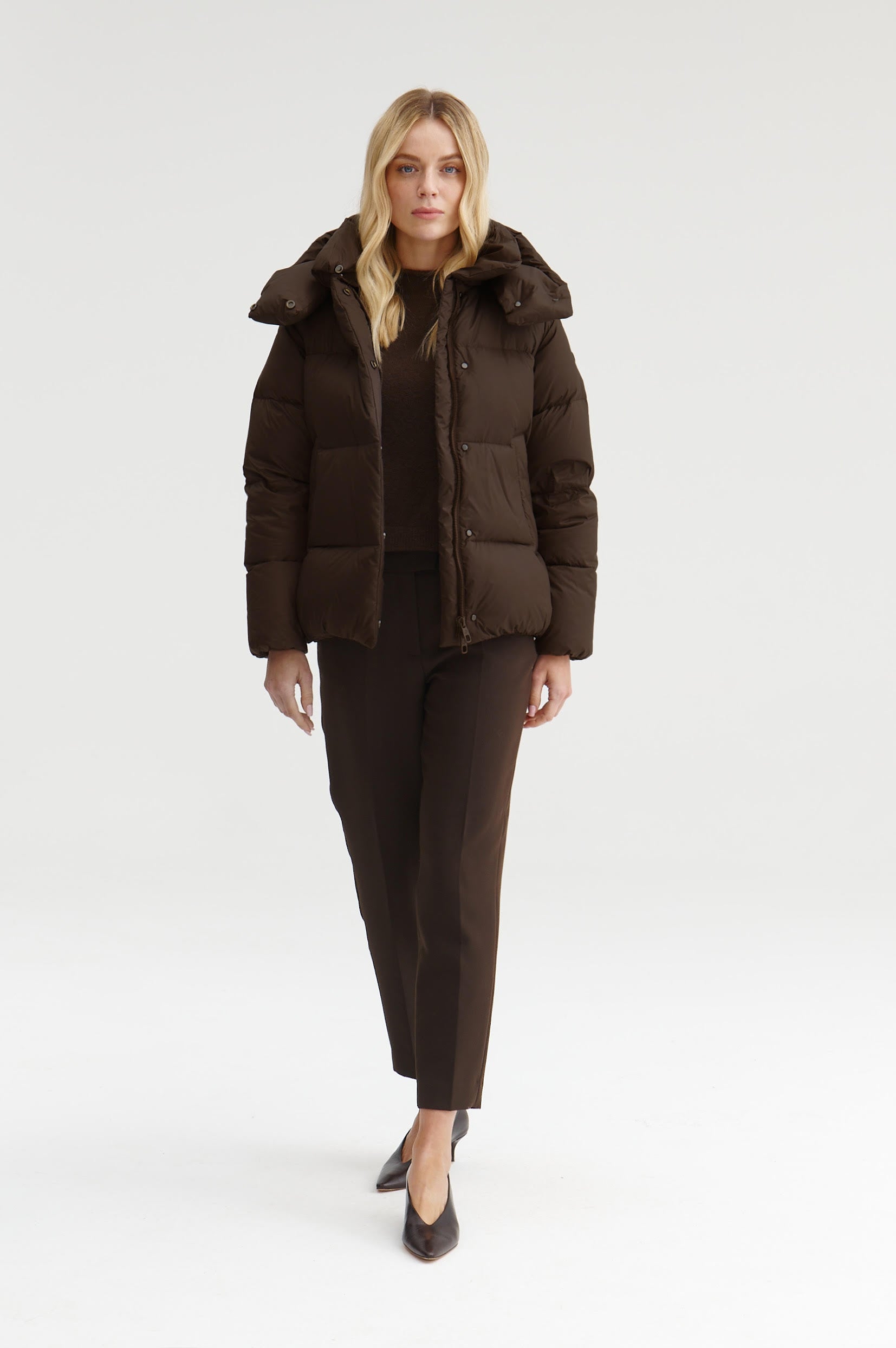 Kurtka Pino - Ciemny brązowy Pre-order