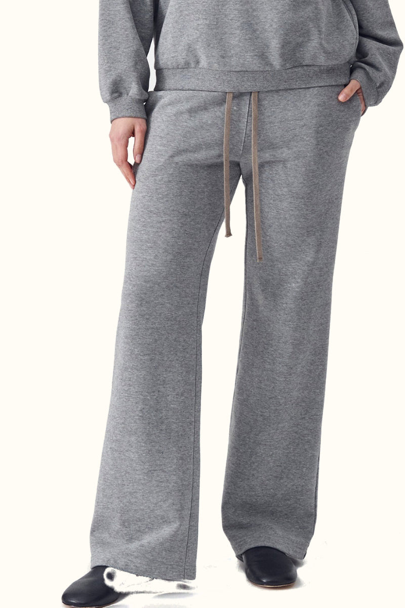 Spodnie Ease Wide Leg- Dark gray