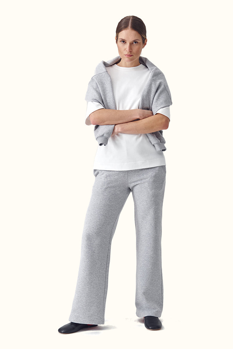 Spodnie Lush Wide Leg - Light gray