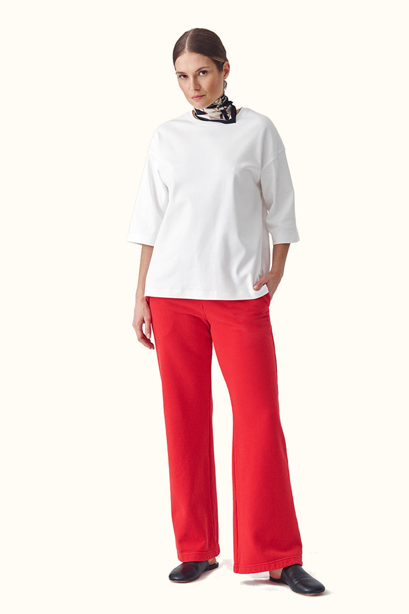 Spodnie Lush Wide Leg- Red