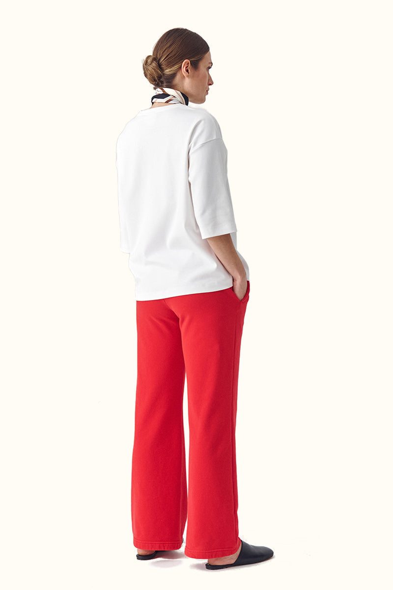 Spodnie Lush Wide Leg- Red