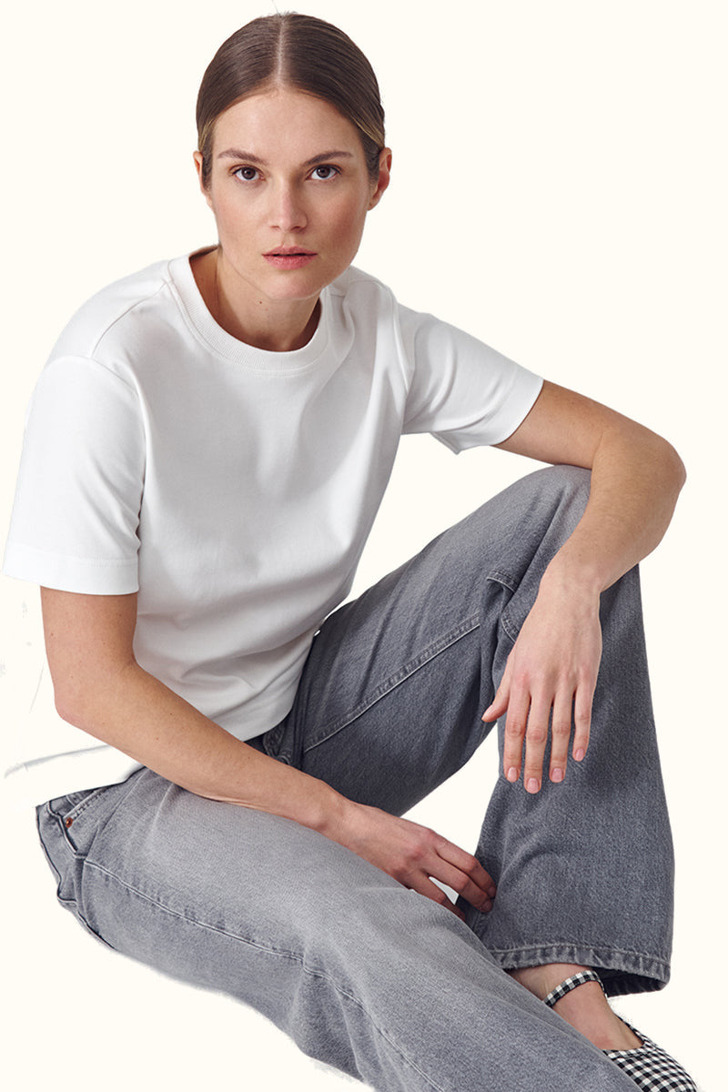 T-shirt First Classic - Off-white