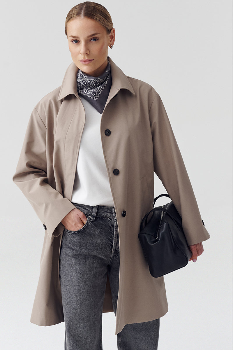 Kurtka Berg - Beżowy