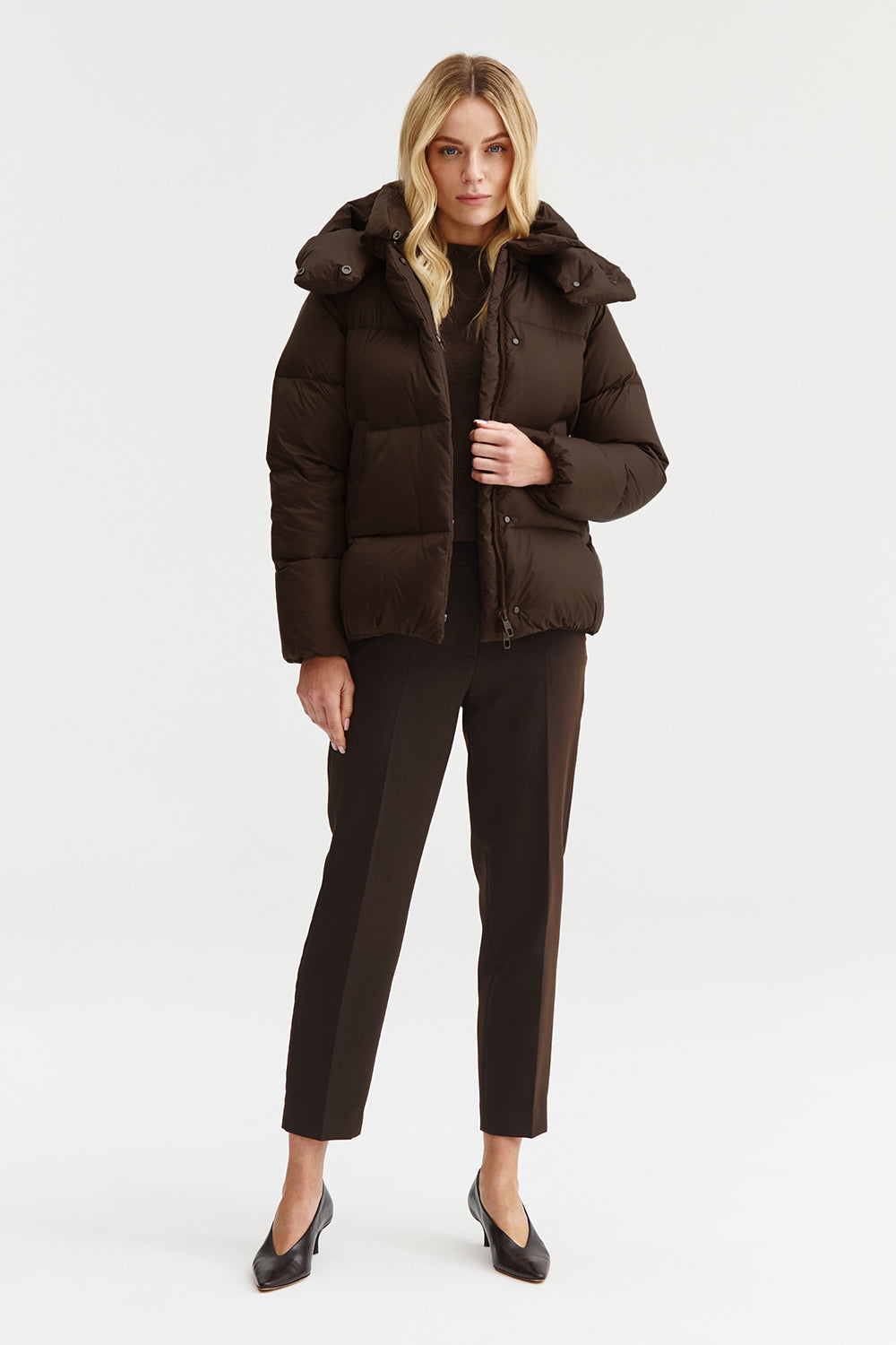 Kurtka Pino - Ciemny brązowy Pre-order