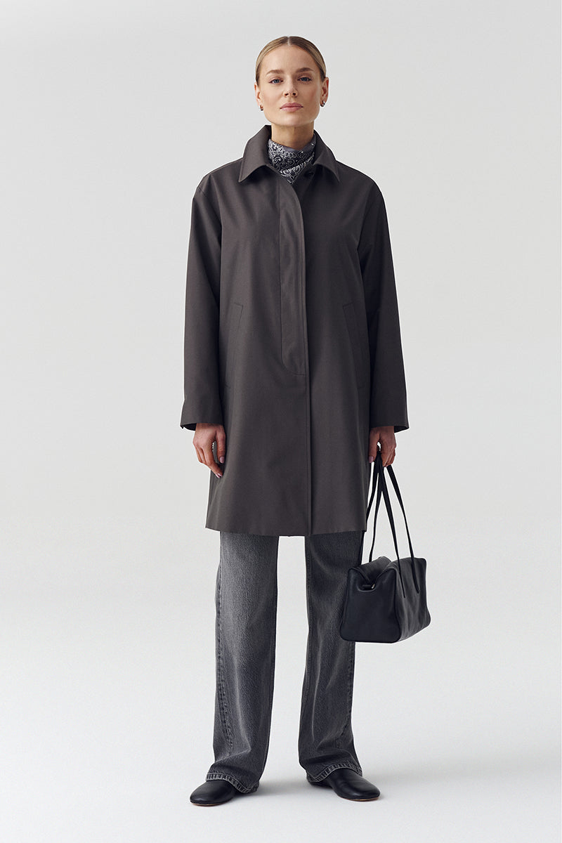 Kurtka Berg - Szary brązowy