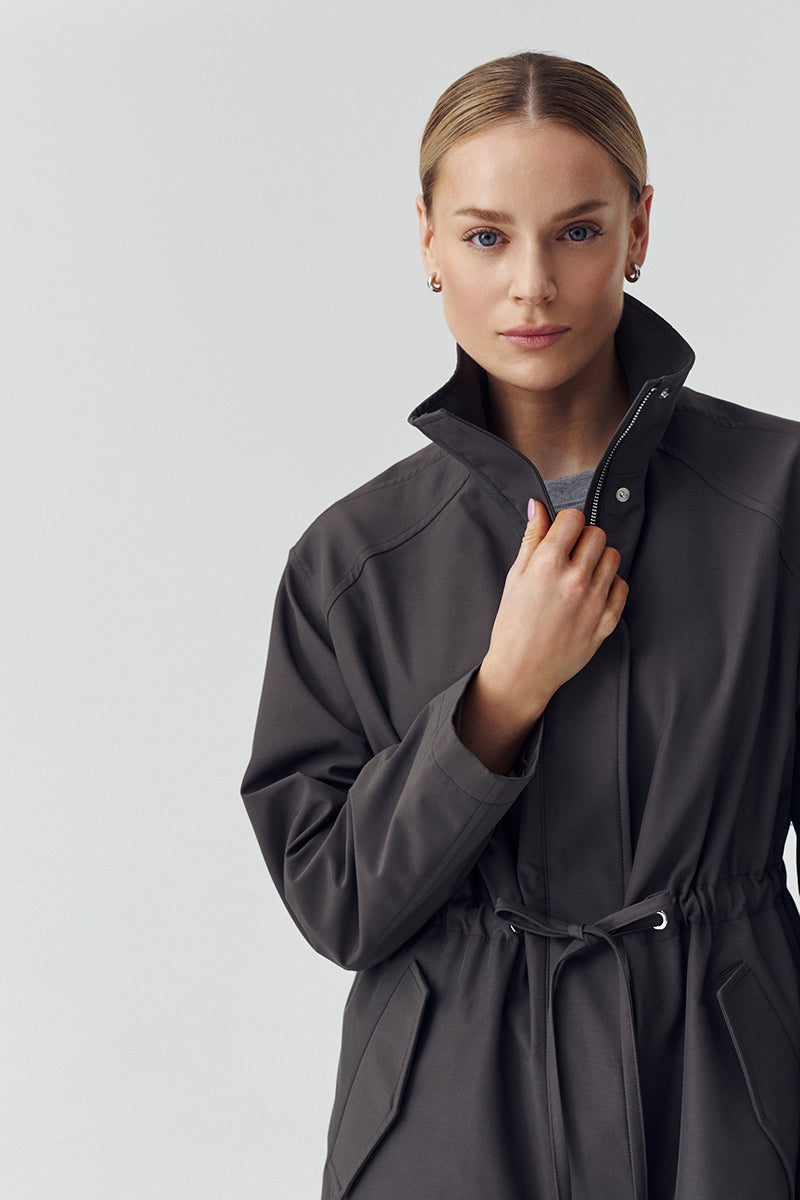 Kurtka Freja - Szary brązowy