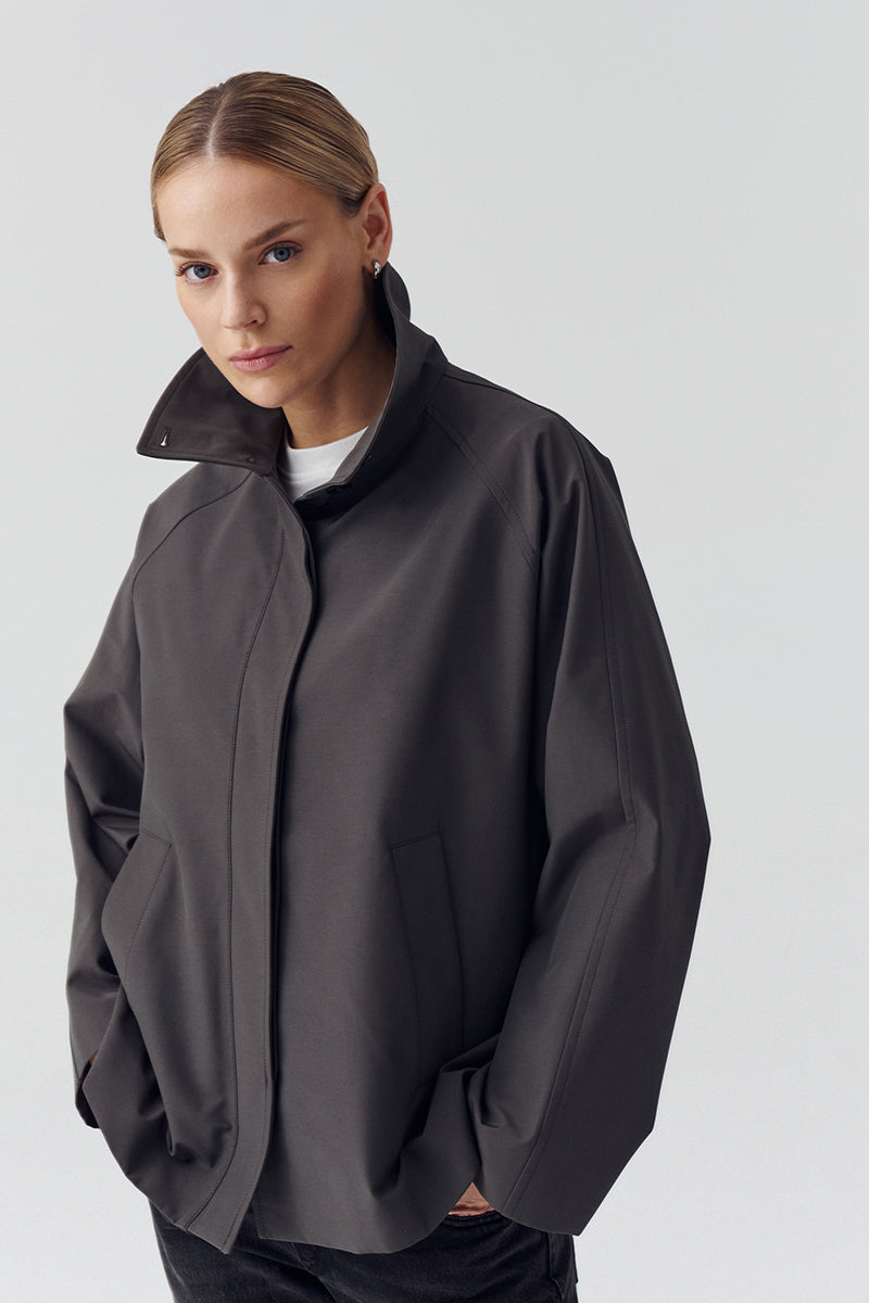 Kurtka Rim - Szary brązowy