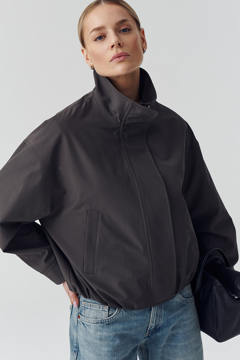 Kurtka Birka - Szary brązowy