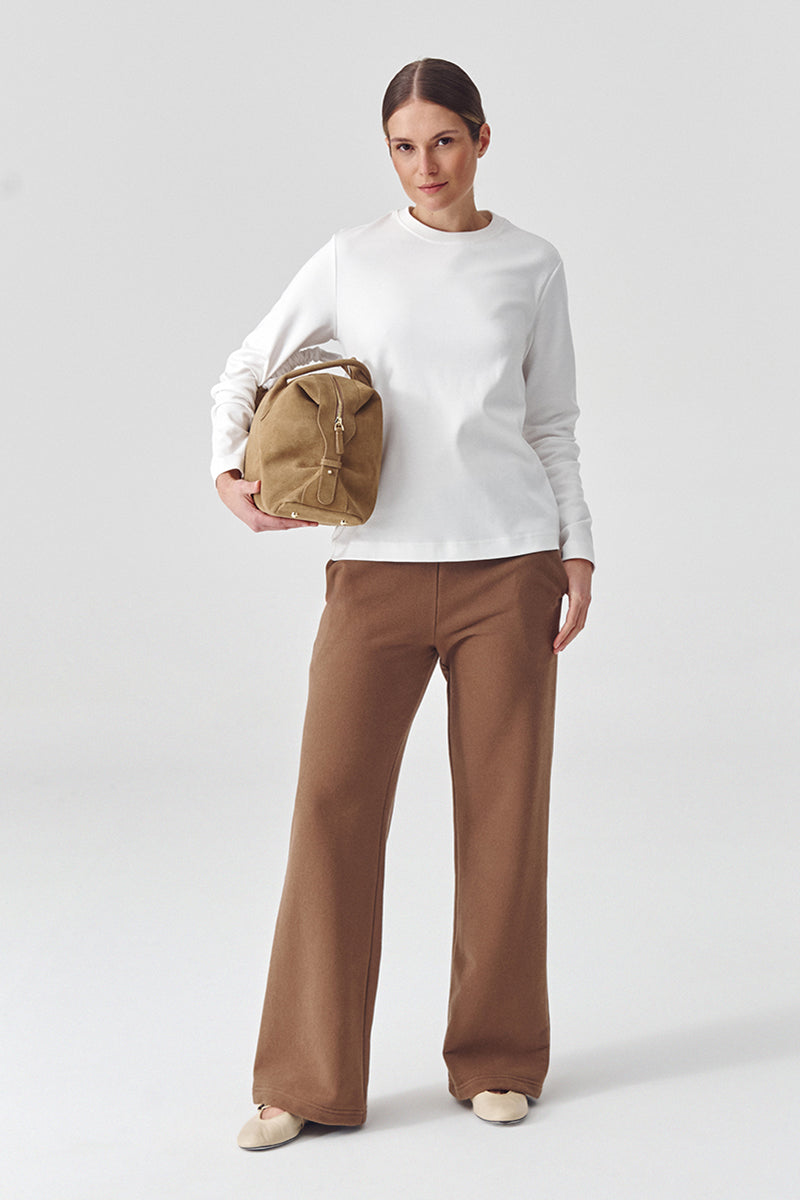 Spodnie Lush Flare - Light brown