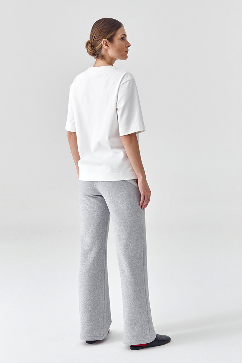 Spodnie Lush Flare - Light gray