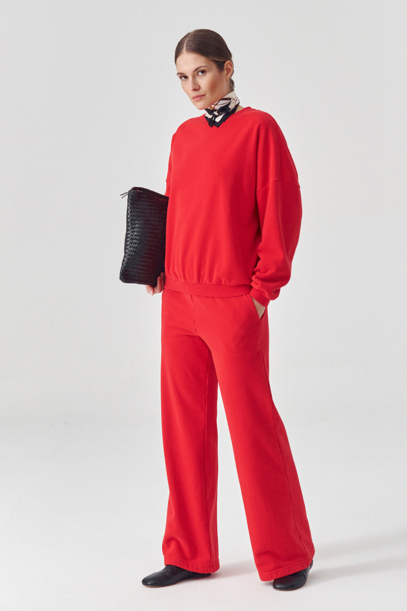 Spodnie Lush Flare - Red