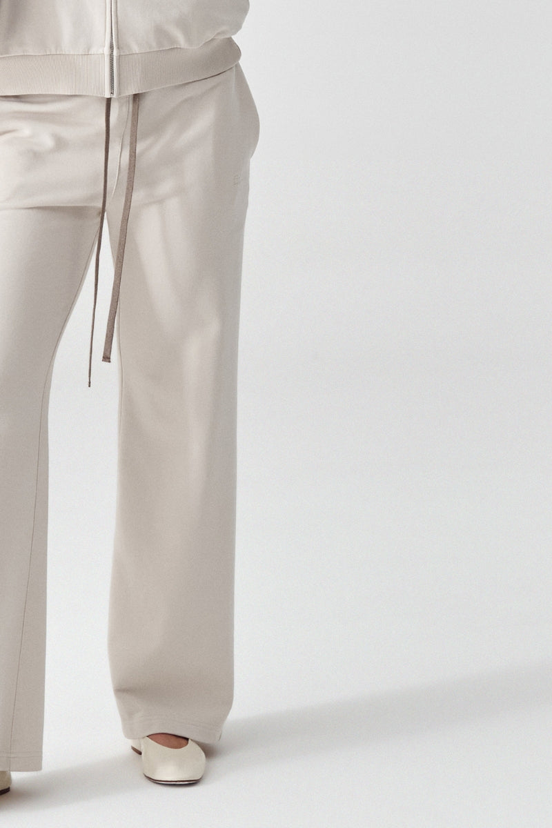 Spodnie Ease Flare - Ecru