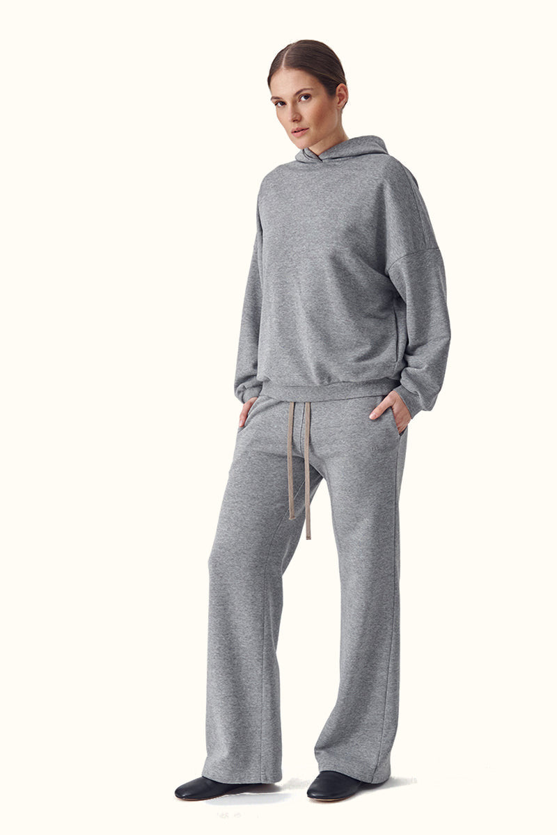Spodnie Ease Wide Leg- Dark gray