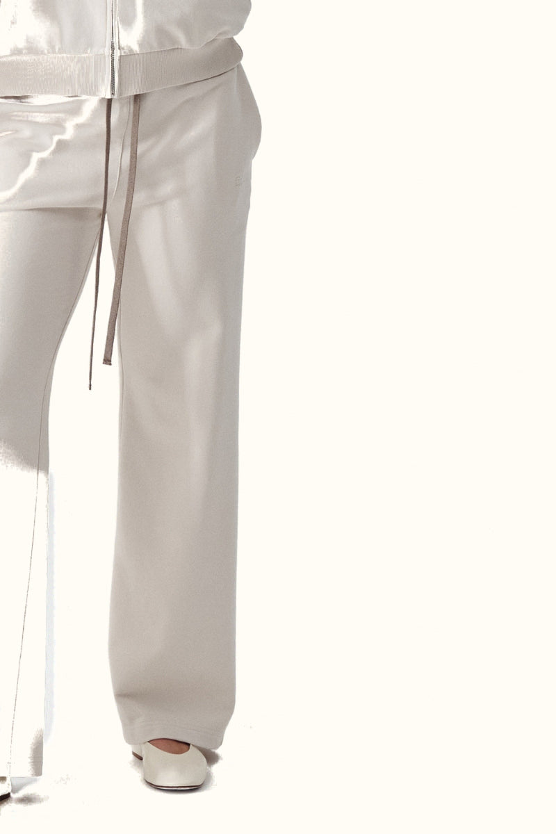 Spodnie Ease Wide Leg- Ecru