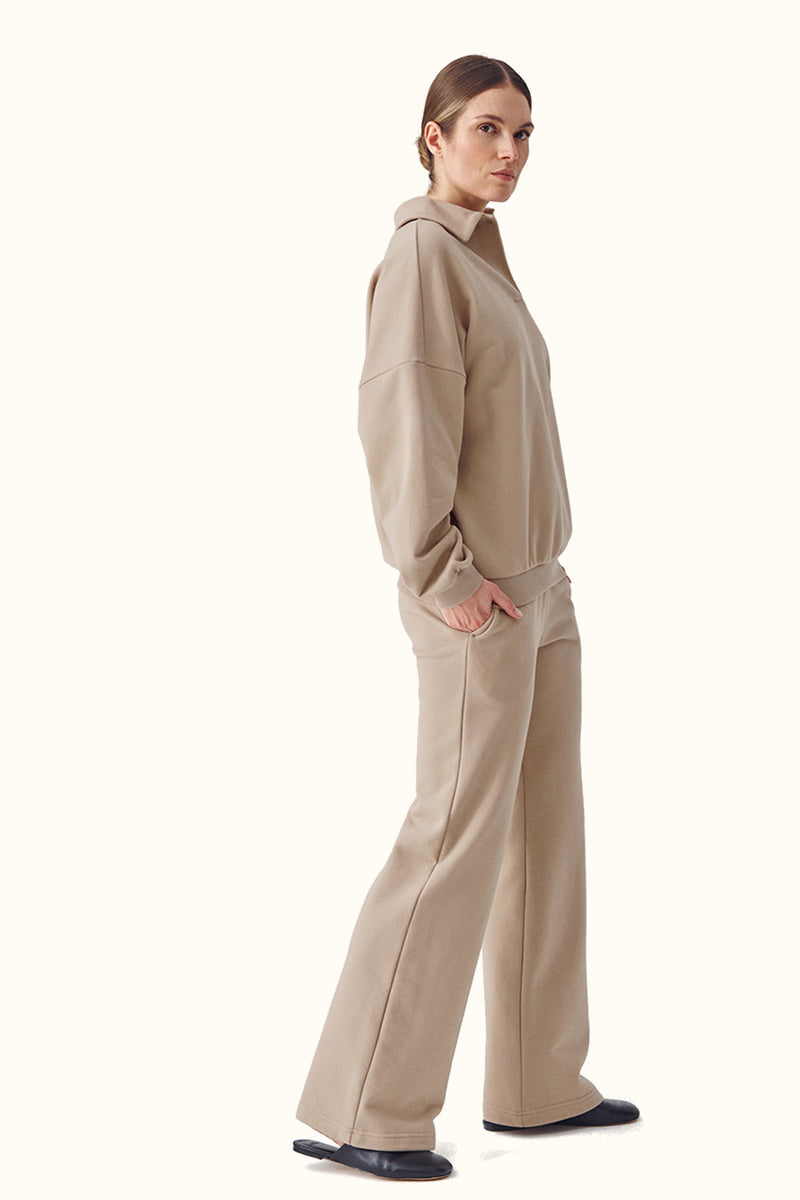 Spodnie Lush Wide Leg - Beige