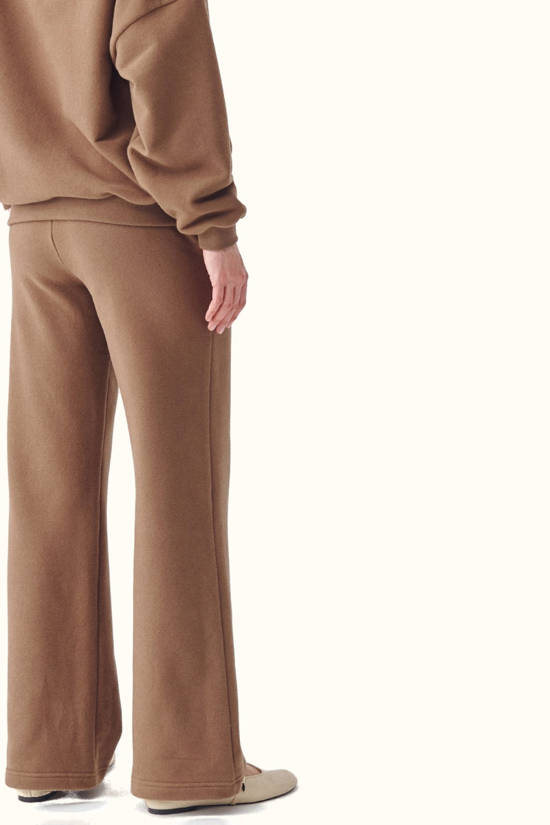 Spodnie Lush Wide Leg- Light brown