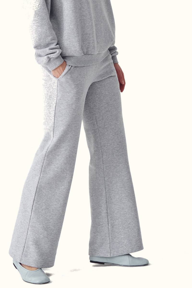 Spodnie Lush Wide Leg - Light gray