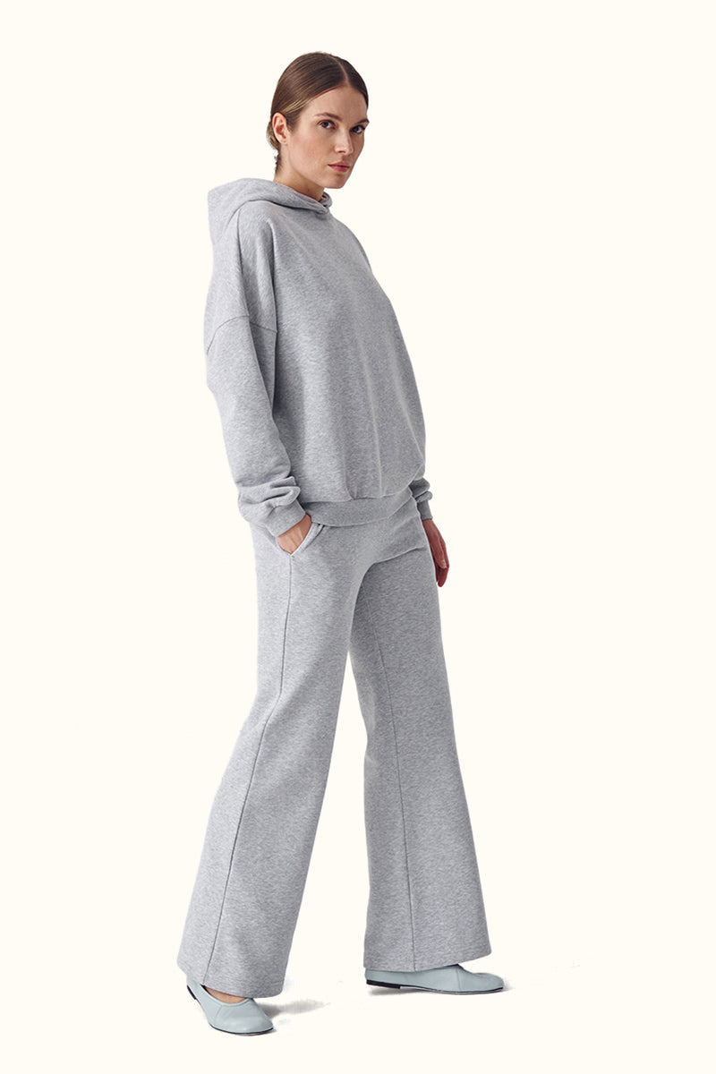 Spodnie Lush Wide Leg - Light gray