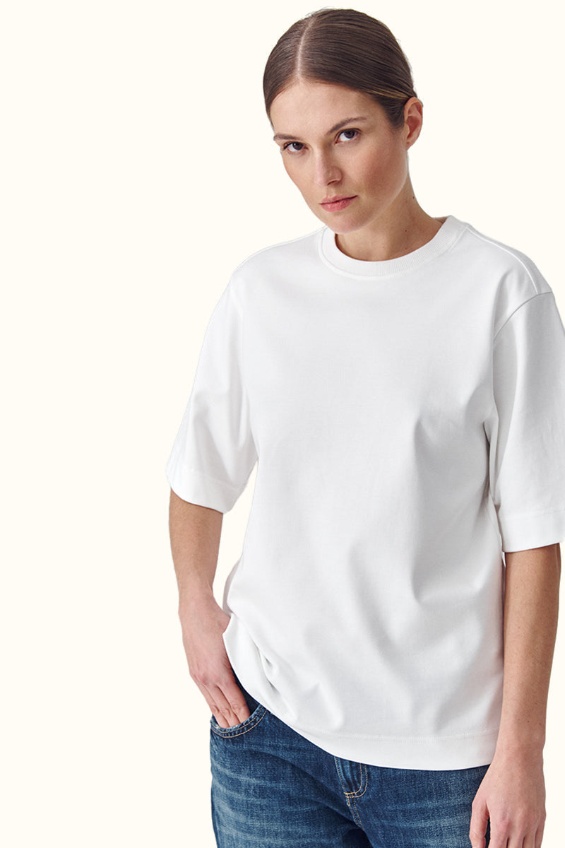 T-shirt First Oversize - Off-white