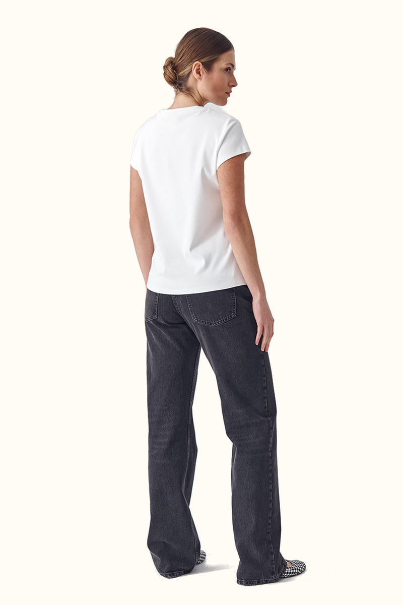 T-shirt First Slim fit - Off-white
